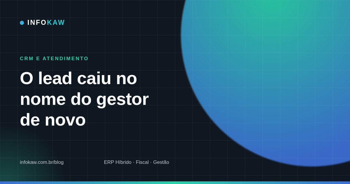 Todo lead cai no nome do gestor: por que o rodízio tem que passar na frente de quem pareou o WhatsApp